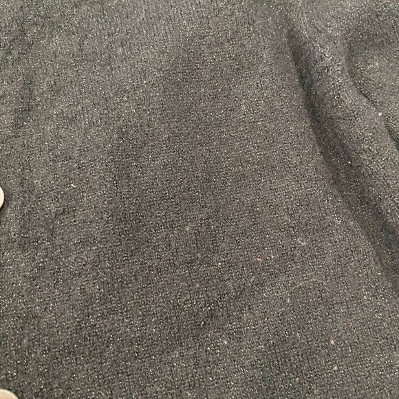 Valerie Stevens Petites Metallic Wool Cardigan - Picture 6 of 9